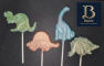 605 Dinosaur Chocolate or Hard Candy Lollipop Mold